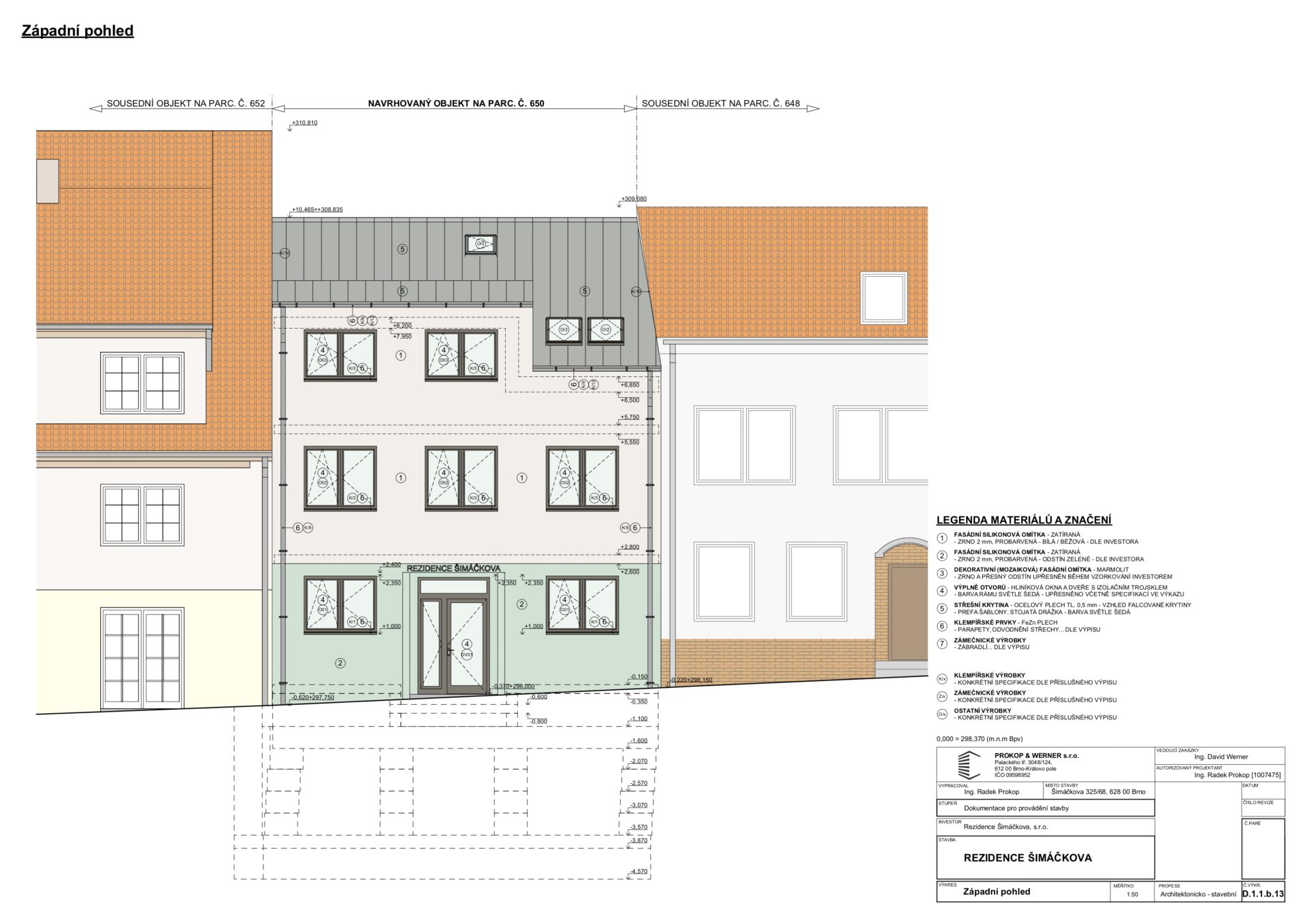 D.1.1.b.13 Zapadni pohled page 0001 | Projekty